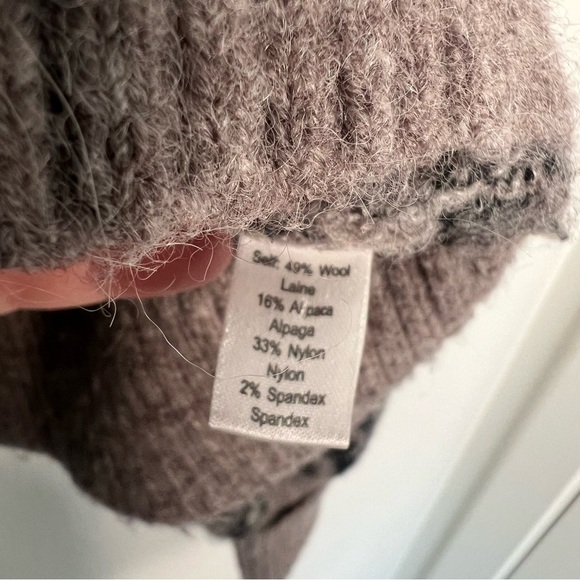 Marissa Webb Nelli Leopard Crewneck Pullover extra small - Picture 9 of 10